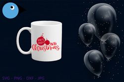 balls deep into christmas svg, holiday ideas, winter svg | instant download