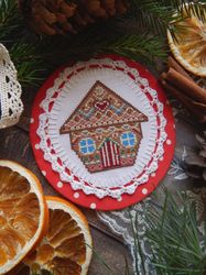 Gingerbread House by StitchOnGoodLuck Counted Cross Stitch/Chart Christmas Cross stitch PDF pattern