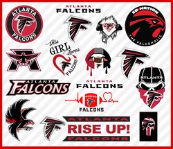 Atlanta Falcons Svg Cut Files, Falcons Svg Logo, Falcons Png Logo, Clipart Bundle, Svg File for Cricut, Nfl Logo