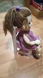 Amigurumi Waldorf Inspired doll- Colleen