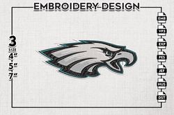 Eagles NFL Logo Embroidery Designs, Philadelphia Eagles Football Embroidery files, NFL Teams, Football, Digital Download
