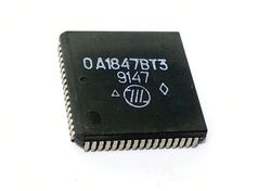 A1847VT3 - USSR Soviet Russian PLCC 68-pin Clone of GS Technology ST62BC003