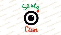 Santa cam svg Santa cam png Santa cam clipart Santa cam vector Santa cam cricut Santa cam dxf Santa cam eps