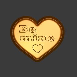 Be mine STL FILE for 3D printing