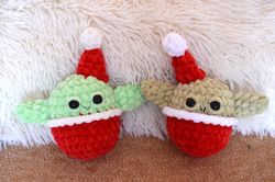 crochet baby yoda pattern amigurumi baby alien pattern crochet baby alien pattern mini christmas amigurumi pattern