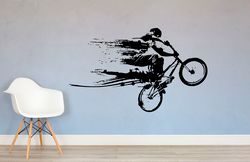 Bike Sticker An Extreme Sport Wall Sticker Vinyl Decal Mural Art Decor