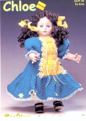 Digital Knit Pattern for 19 inch Child Doll
