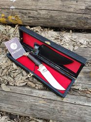 Gift set with knife inside made of steel 65x13 Tour