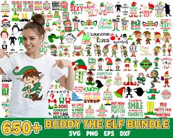 Christmas Svg Bundle, Buddy the Elf Svg, Movie Character svg, holiday png bundle, Omg santa svg, will Ferrell svg