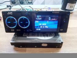 JVC KD-AVX1 Legendary  CD MP 3 Car Audio Receiver Good Sound