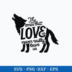 The Ones Thar Love Never Really Leave Us SVG, Harry Potter SVG, Clipart Art, Instant Download