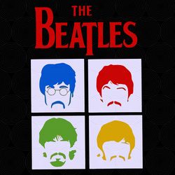The Beatles, cut file, SVG, EPS, JPEG- Clean lines, Ready for your project!