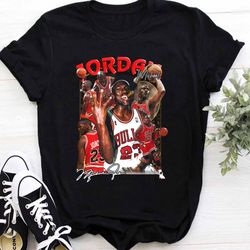 Jordan 90s Style Vintage Bootleg T-Shirt