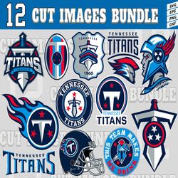 12 Styles NFL Tennessee Titans svg. Tennessee Titans svg, eps, dxf, png