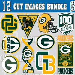 12 Styles NFL Green Bay Packers svg. Green Bay Packers svg, eps, dxf, png
