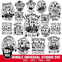 Universal Studios, Universal Studios Family Shirt SVG, Family Vacation Svg Universal Decal SVG