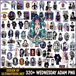 Wed Addams Png Bundle, Nevermore Academy Png, New 2022 TV Series Png