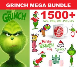 1500 Grinch SVG Mega Bundle