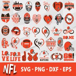 Bundle Browns svg, Browns png, Football SVG Digital Clipart Png Eps Pdf Dxf