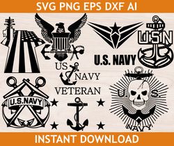 US Navy svg, usn svg, us navy logo, us navy eps, us navy png, us navy ai, us navy dxf, us navy silhouette, us navy cricu