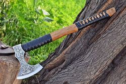Viking axe, bearded viking axe, tomahawk, ragnar axe, long viking axe, axis, axe, thanksgiving, pizza axe, throwing viki