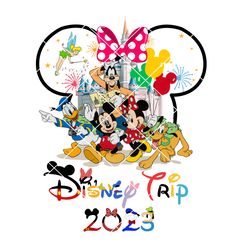 Disney Trip 2023 Png, Minnie Mouse Png, Family Vacation Png, Vacay Mode Png, Magical Kingdom Png