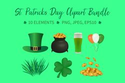 St. Patricks Day Clipart Bundle