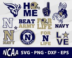 Navy Midshipmen Svg Bundle, Navy Midshipmen Svg, Sport Svg, Ncaa Svg, Png, Dxf, Eps Digital file.