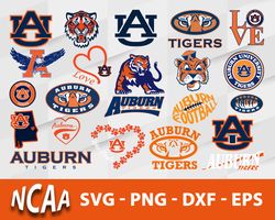Auburn Tigers Svg Bundle, Auburn Tigers Svg, Sport Svg, Ncaa Svg, Png, Dxf, Eps Digital file.