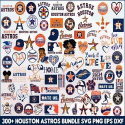 Houston Astros svg bundle, houston astros clipart, houston svg, astros svg, vector, cricut, Cut file, MLB svg, Instant D