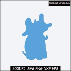 Elephant svg,Dr Seuss bundle Layered SVG, Bundle png, pdf, svg, dxf, Cricut, cut files
