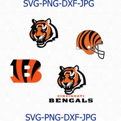 Cincinnati Bengals SVG, Cincinnati Bengals logo, Cincinnati Bengals football svg, Bengals logo, Cincinnati Bengals Clip