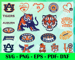 Auburn Tigers Logo Svg, Eps, Png Instant, Digital Print, Print, Svg