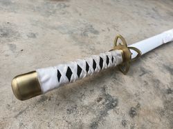 Monogram Custom Japanese Katana, Personalized Sword, Engraved Sword, SHARP Blade Katana Practice Samurai Sword w/ Crane