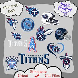 Titans bundle logo sport svg, Titans bundle svg, Titans logo svg, Titans logo png, Nfl svg, dxf cutting file silhouette