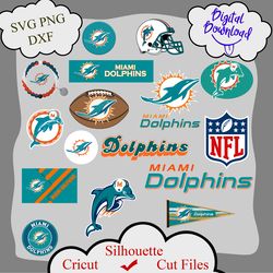 Miami Dolphins bundle logo sport svg, Miami Dolphins bundle svg, Miami Dolphins logo svg, Miami Dolphins logo png, Nfl
