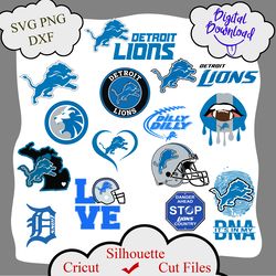 Detroit Lions bundle logo sport svg, Detroit Lions bundle svg, Detroit Lions logo svg, Detroit Lions logo png, Nfl svg
