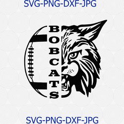 Wildcat, Bobcat SVG, PNG, Cricut Cut Files, Silhouette Cut Files, SVG Cutting Files