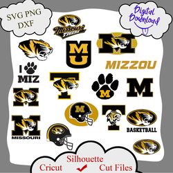 Missouri Tigers logo bundle digital file, Missouri Tigers Logo, Missouri Tigers svg, Missouri Tigers logo, png shirt