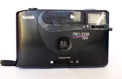 Kodak Pro-Star Prostar 100 point&shoot film camera 35mm with strap