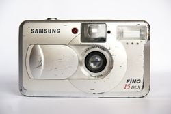 Samsung FINO 15 DLX point&shoot compact film camera 35mm working