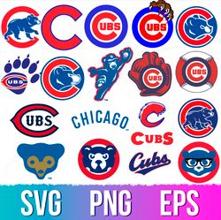 Chicago Cubs logo, Chicago Cubs svg, Chicago Cubs eps, Chicago Cubs clipart, Cubs svg, svg, mlb svg, Cubs logo