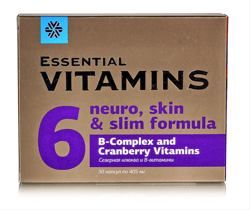 B vitamins and Northern cranberry, capsules 30 pcs.