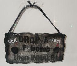 F-Bomb wall hanger