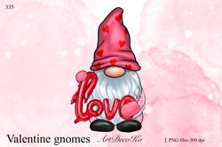 Valentines day gnomes