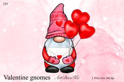 Valentines day gnomes