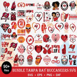 Tampa Bay Buccaneers Svg Bundle, Buccaneers Svg, Buccaneers Logo, Buccaneers Clipart, Football SVG bundle
