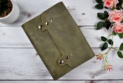 A5 planner cover leather, 6 ring binder a5, leather binder, leather journal refillable