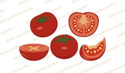 Tomato clipart Vegetable svg Vegetables svg Fruit svg Gardening svg Tomato shirt Cooking svg Farmers market svg