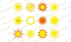Sun bundle svg Sun clipart Sun svg Sunshine svg Sun png Sunset svg Sun vector Sunrise svg Sun clip art Sun svg file